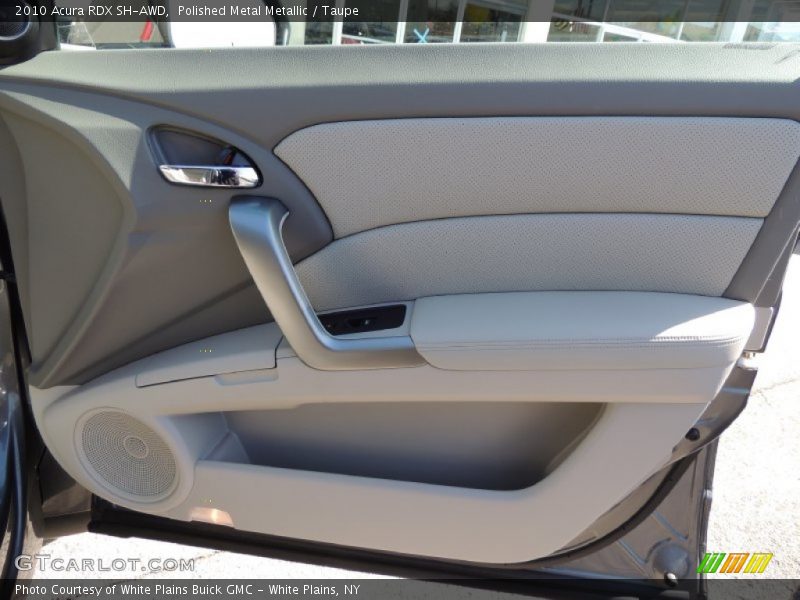 Polished Metal Metallic / Taupe 2010 Acura RDX SH-AWD