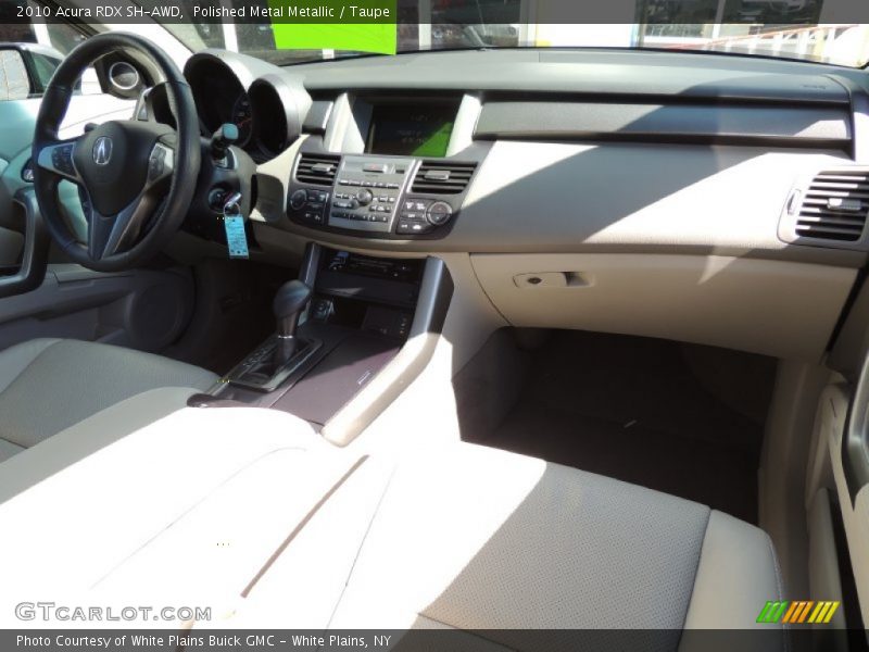 Polished Metal Metallic / Taupe 2010 Acura RDX SH-AWD