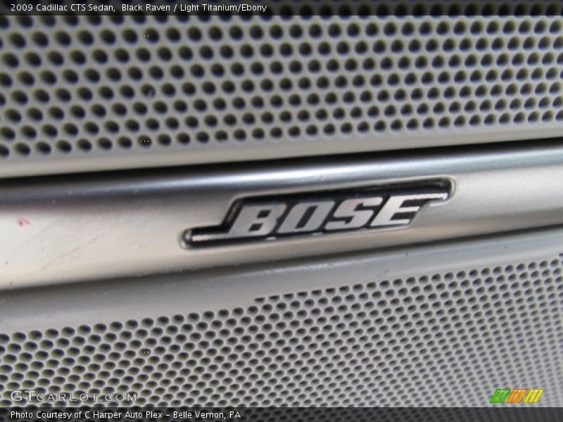 Black Raven / Light Titanium/Ebony 2009 Cadillac CTS Sedan