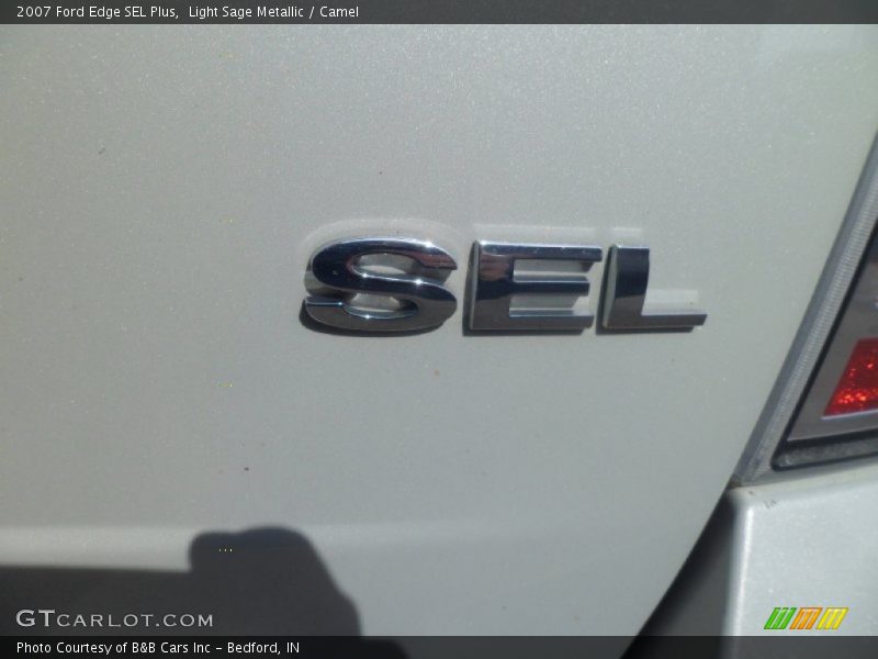 Light Sage Metallic / Camel 2007 Ford Edge SEL Plus