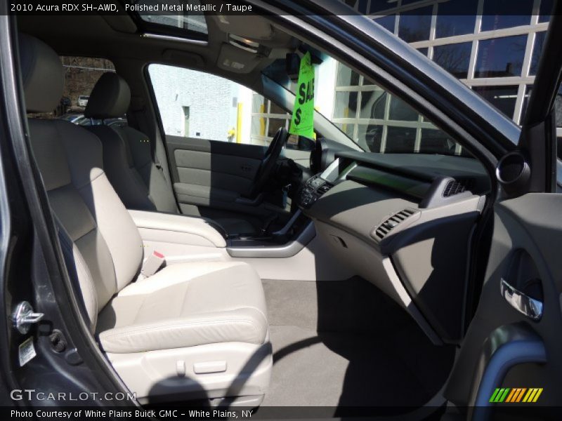 Polished Metal Metallic / Taupe 2010 Acura RDX SH-AWD