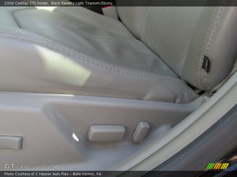 Black Raven / Light Titanium/Ebony 2009 Cadillac CTS Sedan