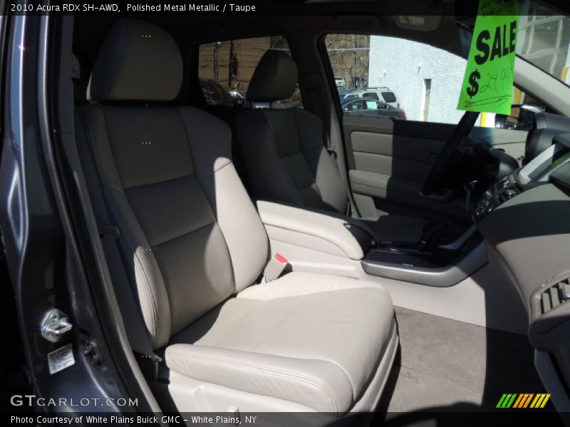 Polished Metal Metallic / Taupe 2010 Acura RDX SH-AWD