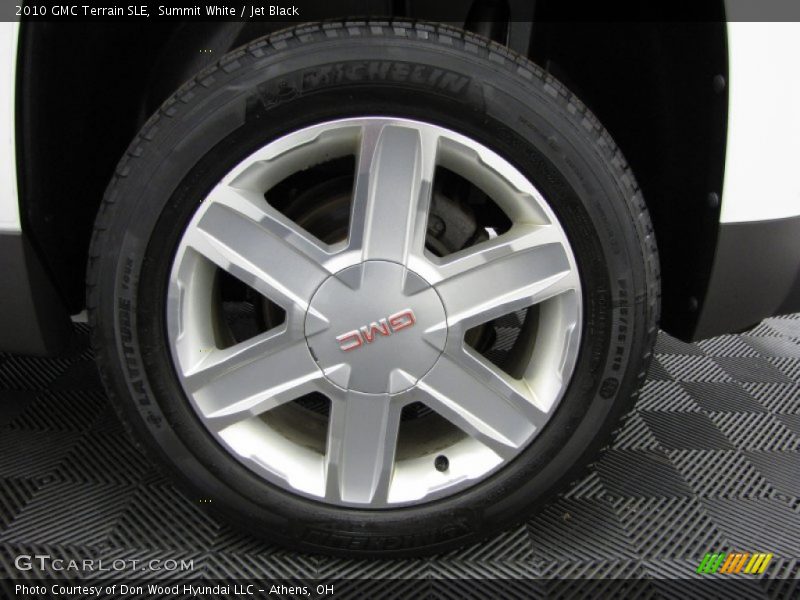 Summit White / Jet Black 2010 GMC Terrain SLE