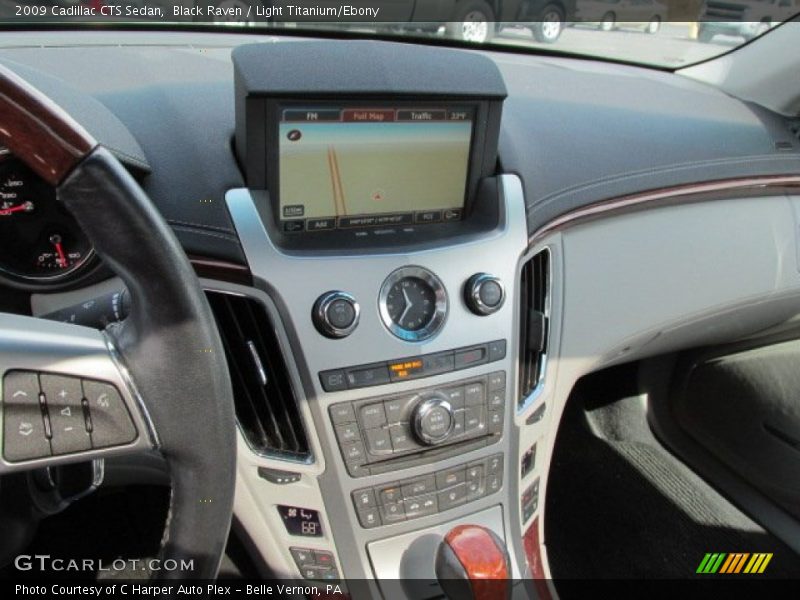 Black Raven / Light Titanium/Ebony 2009 Cadillac CTS Sedan
