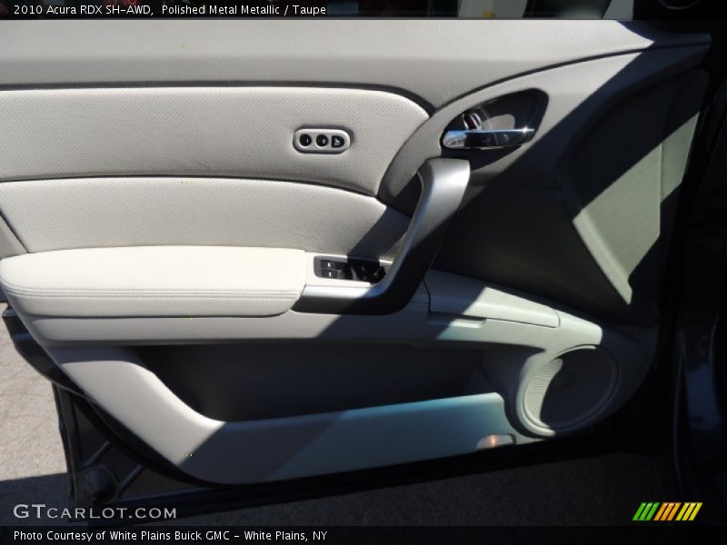 Polished Metal Metallic / Taupe 2010 Acura RDX SH-AWD