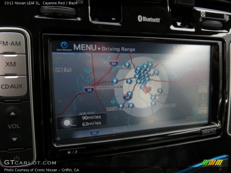 Cayenne Red / Black 2013 Nissan LEAF SL