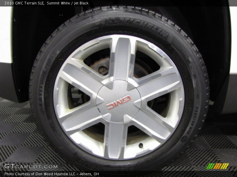 Summit White / Jet Black 2010 GMC Terrain SLE