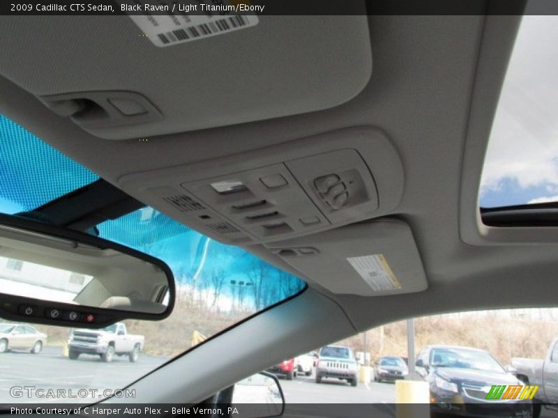 Black Raven / Light Titanium/Ebony 2009 Cadillac CTS Sedan