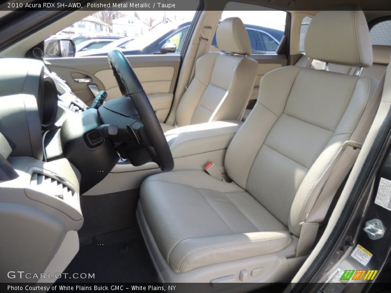 Polished Metal Metallic / Taupe 2010 Acura RDX SH-AWD