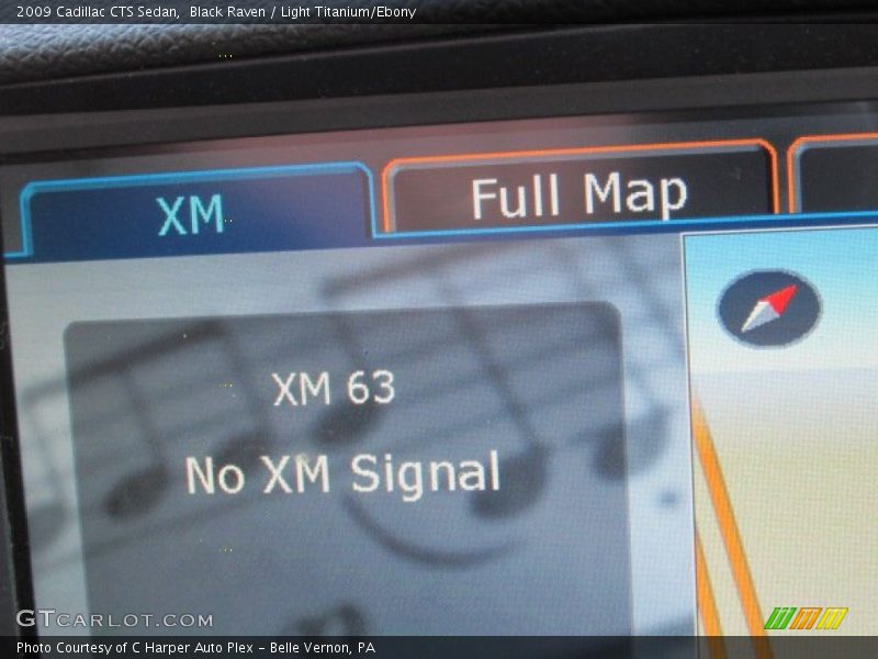 Black Raven / Light Titanium/Ebony 2009 Cadillac CTS Sedan