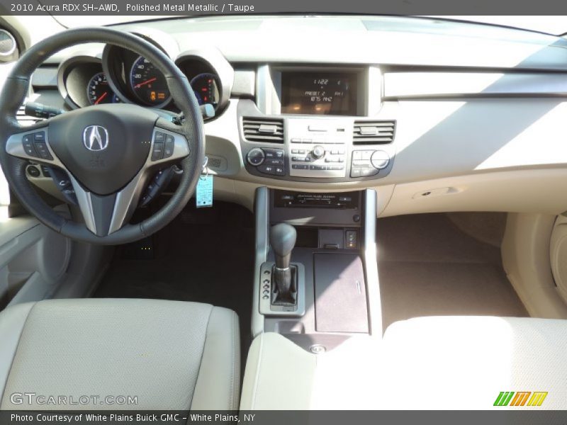Polished Metal Metallic / Taupe 2010 Acura RDX SH-AWD