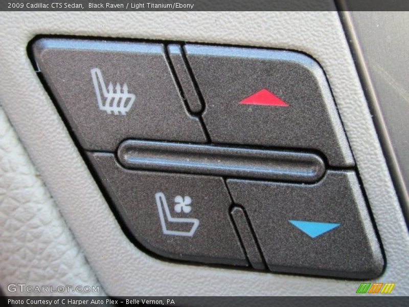 Black Raven / Light Titanium/Ebony 2009 Cadillac CTS Sedan