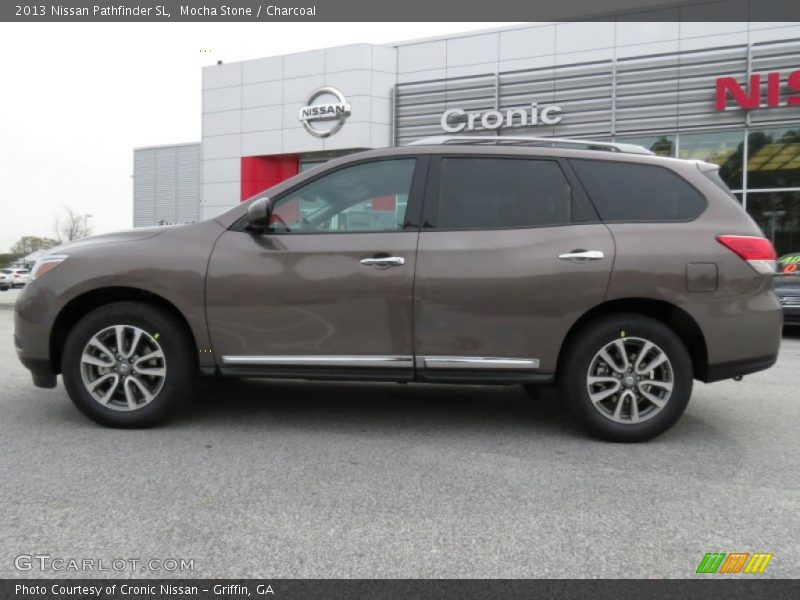 Mocha Stone / Charcoal 2013 Nissan Pathfinder SL