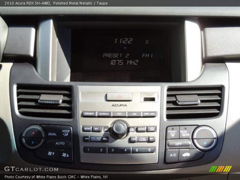 Polished Metal Metallic / Taupe 2010 Acura RDX SH-AWD
