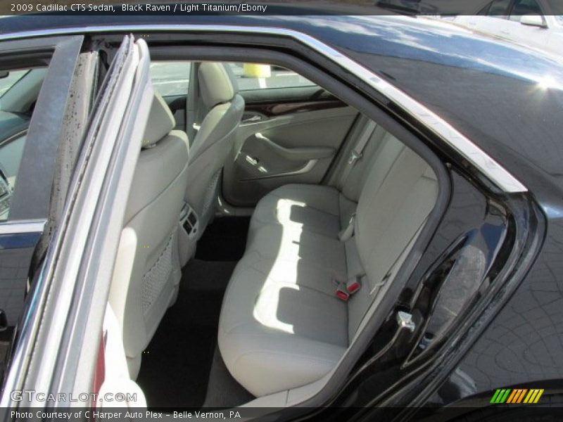 Black Raven / Light Titanium/Ebony 2009 Cadillac CTS Sedan