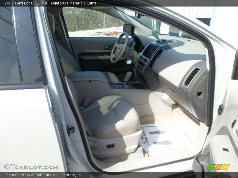 Light Sage Metallic / Camel 2007 Ford Edge SEL Plus