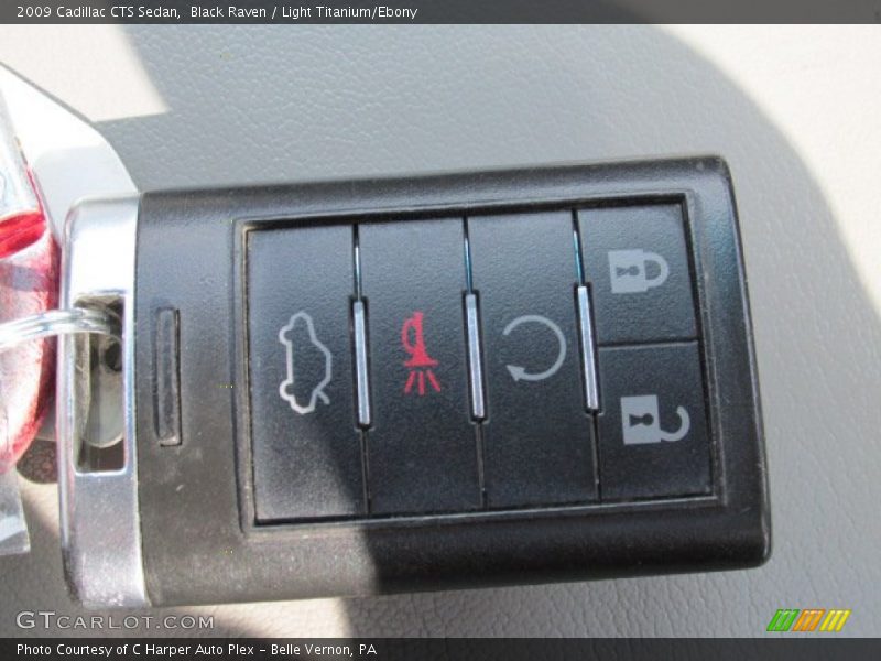 Black Raven / Light Titanium/Ebony 2009 Cadillac CTS Sedan