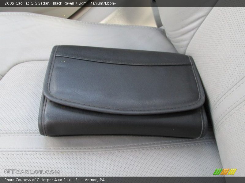 Black Raven / Light Titanium/Ebony 2009 Cadillac CTS Sedan