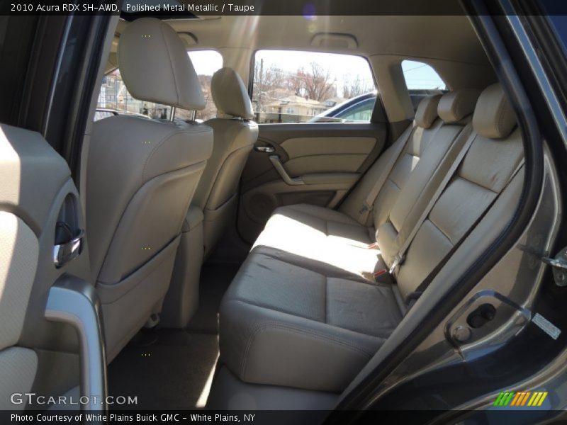Polished Metal Metallic / Taupe 2010 Acura RDX SH-AWD