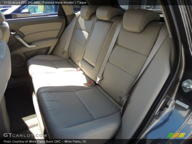 Polished Metal Metallic / Taupe 2010 Acura RDX SH-AWD
