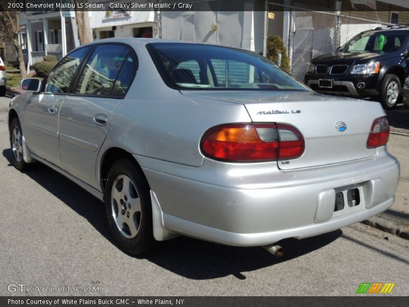 Galaxy Silver Metallic / Gray 2002 Chevrolet Malibu LS Sedan