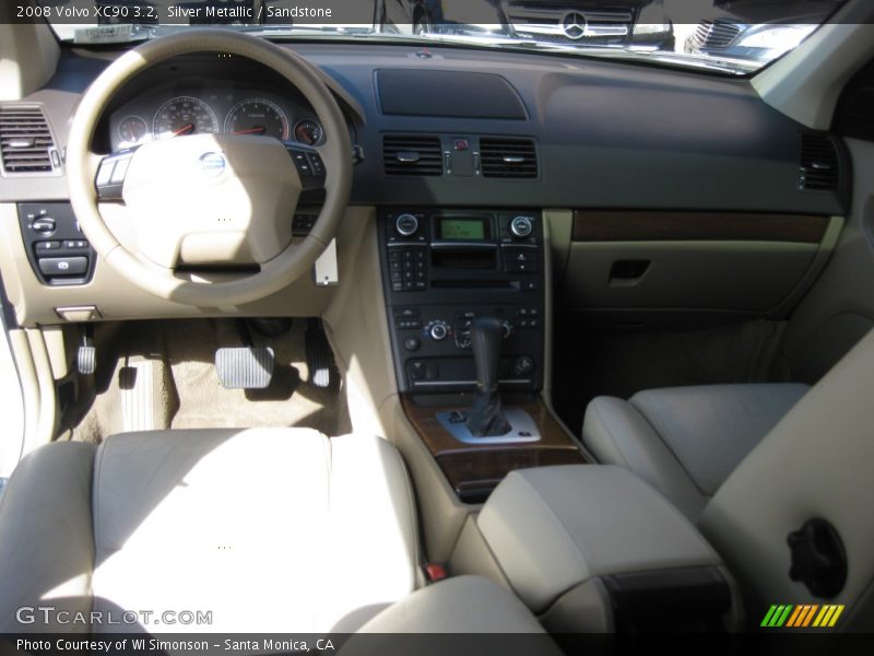 Silver Metallic / Sandstone 2008 Volvo XC90 3.2
