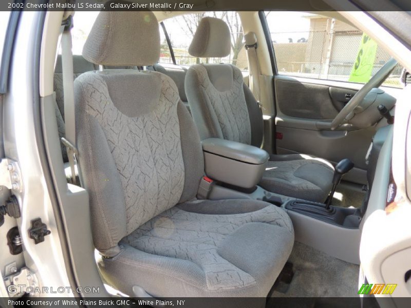 Galaxy Silver Metallic / Gray 2002 Chevrolet Malibu LS Sedan