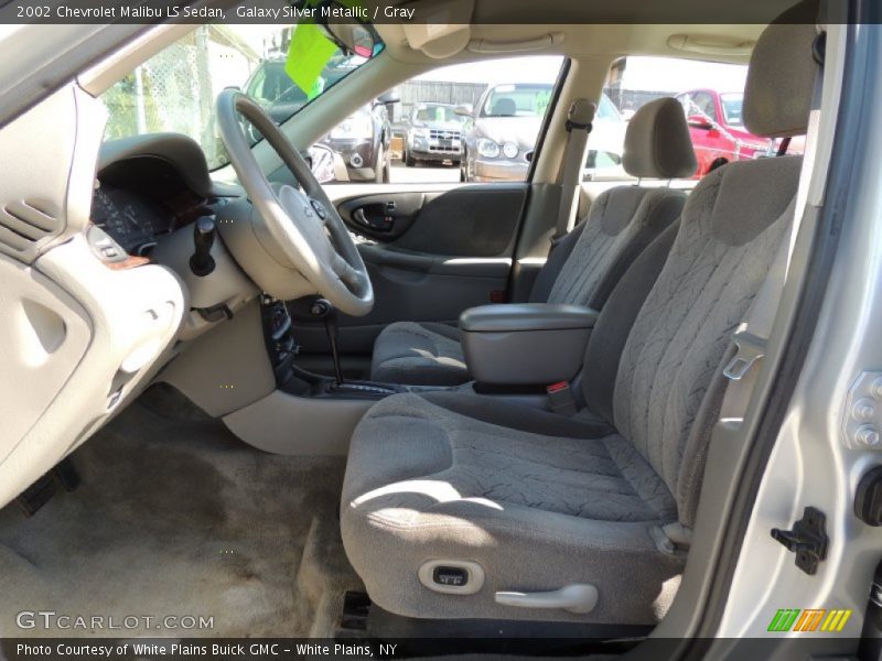 Galaxy Silver Metallic / Gray 2002 Chevrolet Malibu LS Sedan
