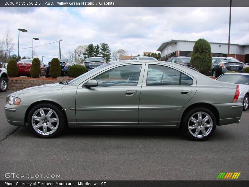 Willow Green Metallic / Graphite 2006 Volvo S60 2.5T AWD