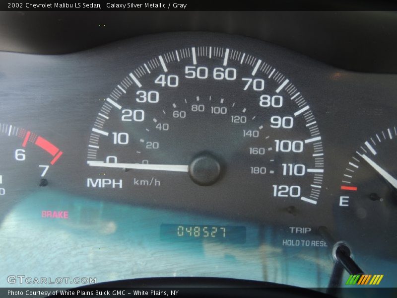 Galaxy Silver Metallic / Gray 2002 Chevrolet Malibu LS Sedan
