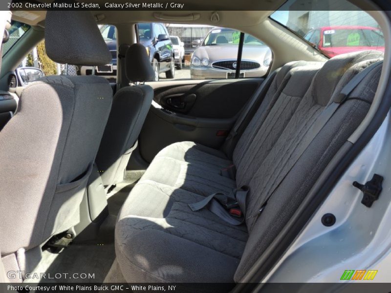 Galaxy Silver Metallic / Gray 2002 Chevrolet Malibu LS Sedan
