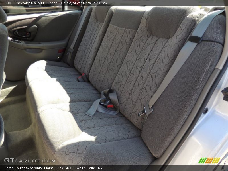 Rear Seat of 2002 Malibu LS Sedan