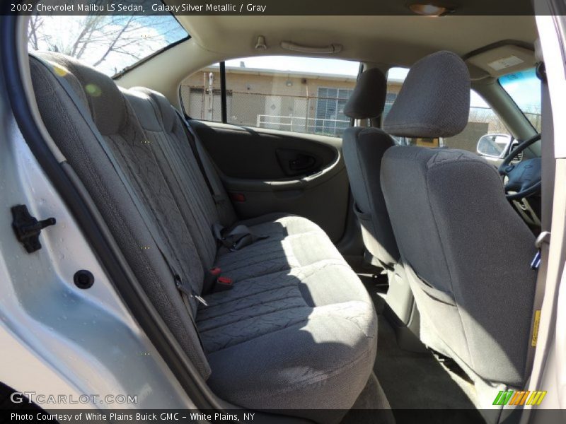 Galaxy Silver Metallic / Gray 2002 Chevrolet Malibu LS Sedan