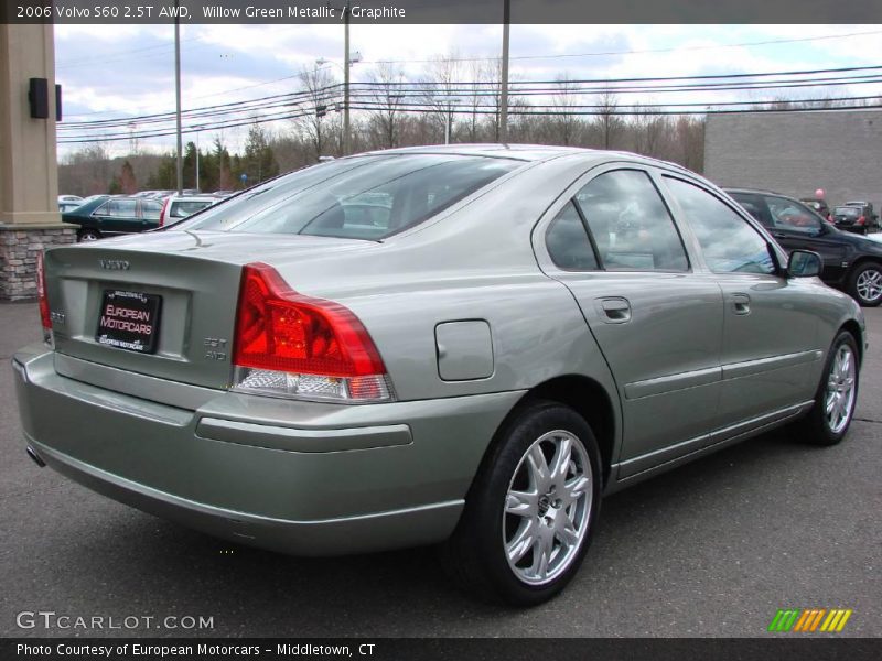Willow Green Metallic / Graphite 2006 Volvo S60 2.5T AWD