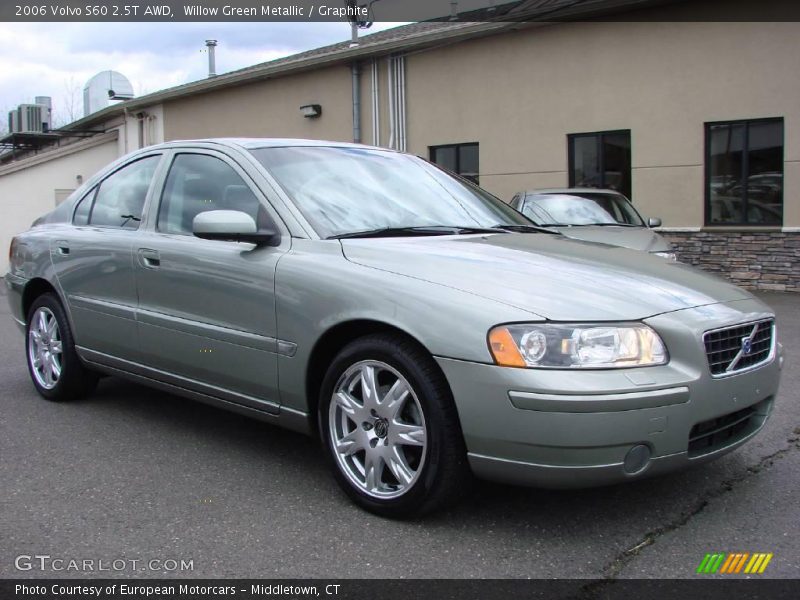 Willow Green Metallic / Graphite 2006 Volvo S60 2.5T AWD