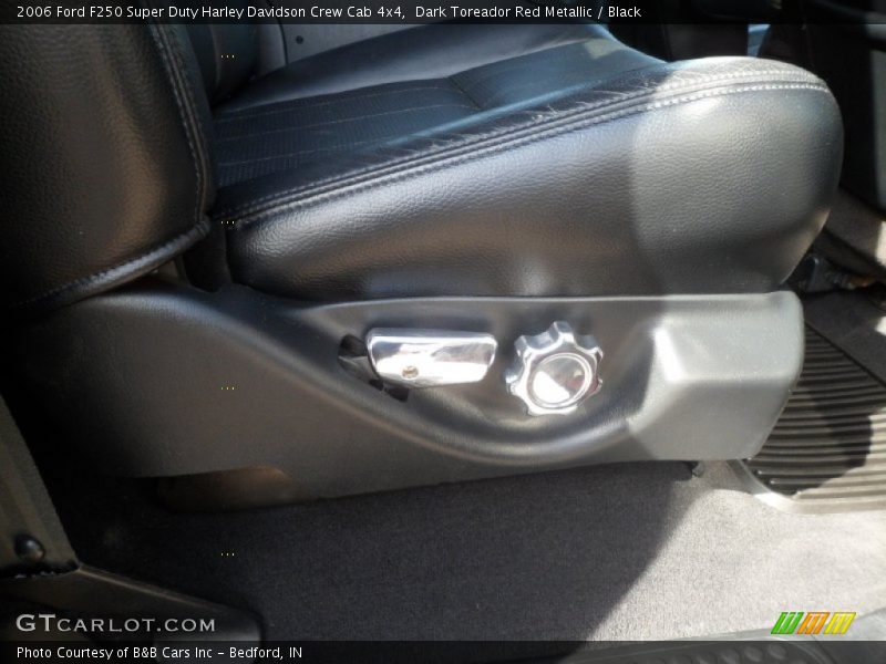 Dark Toreador Red Metallic / Black 2006 Ford F250 Super Duty Harley Davidson Crew Cab 4x4