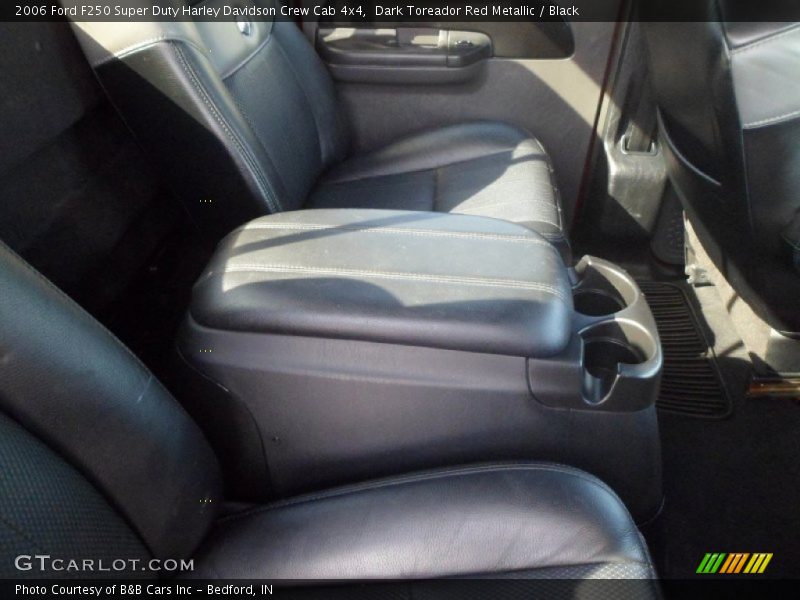 Dark Toreador Red Metallic / Black 2006 Ford F250 Super Duty Harley Davidson Crew Cab 4x4