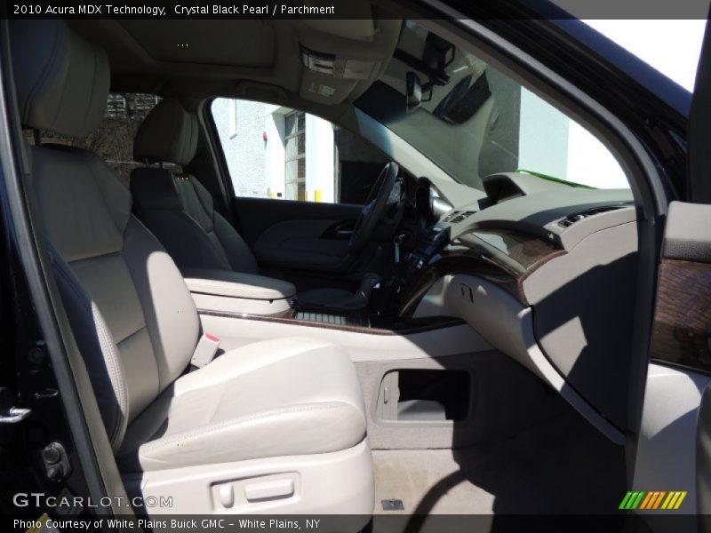 Crystal Black Pearl / Parchment 2010 Acura MDX Technology
