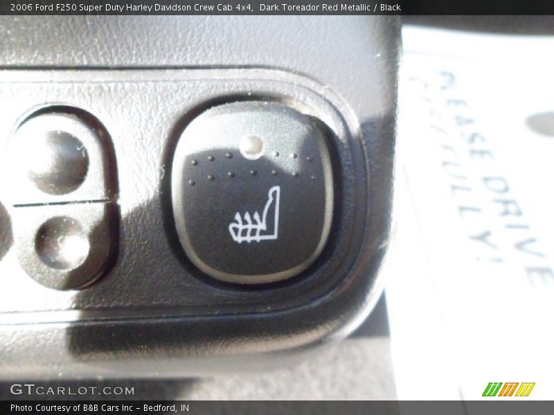 Dark Toreador Red Metallic / Black 2006 Ford F250 Super Duty Harley Davidson Crew Cab 4x4