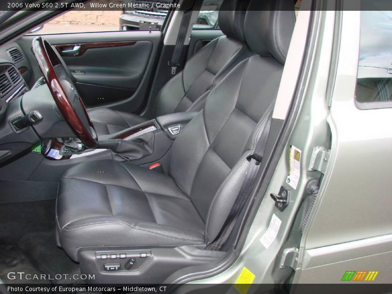 Willow Green Metallic / Graphite 2006 Volvo S60 2.5T AWD