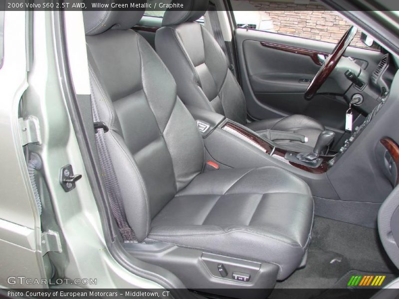 Willow Green Metallic / Graphite 2006 Volvo S60 2.5T AWD