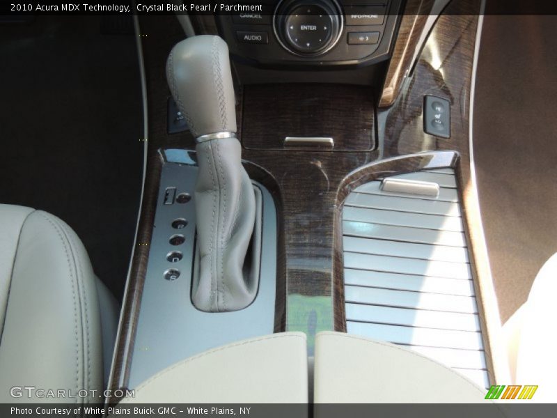 Crystal Black Pearl / Parchment 2010 Acura MDX Technology