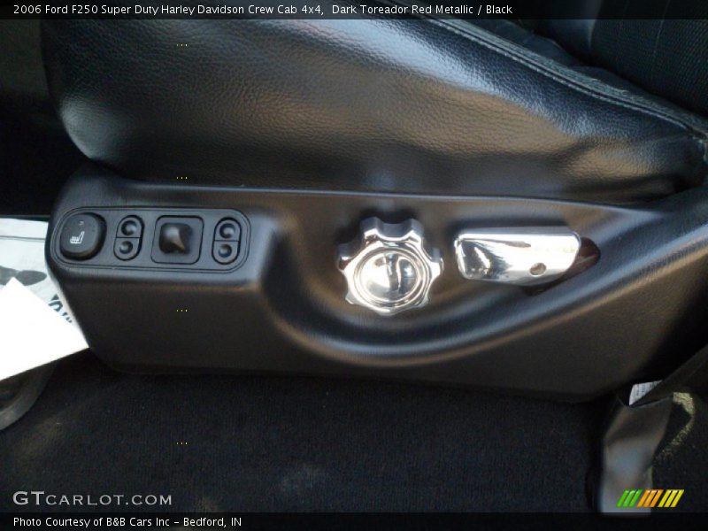 Dark Toreador Red Metallic / Black 2006 Ford F250 Super Duty Harley Davidson Crew Cab 4x4
