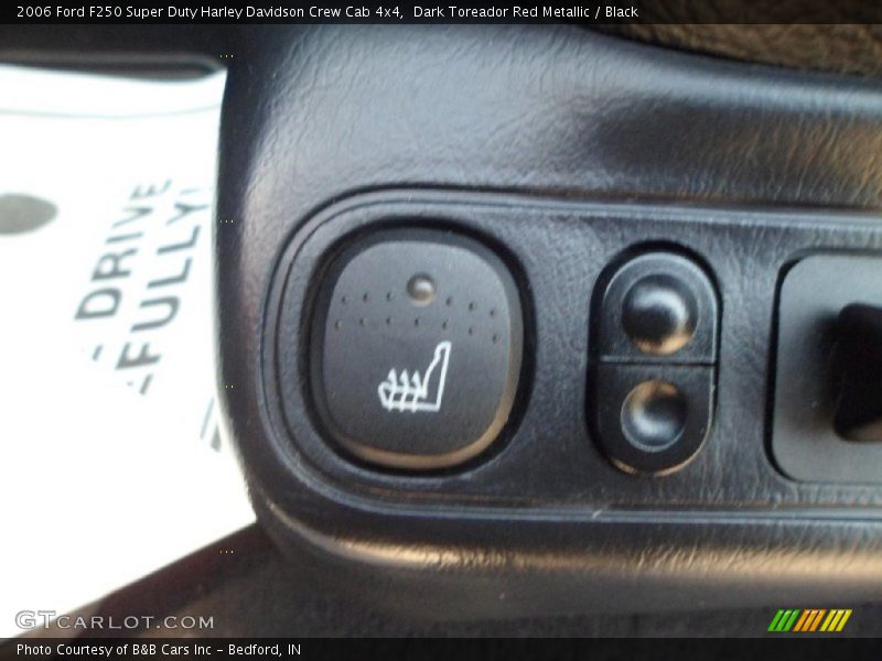 Dark Toreador Red Metallic / Black 2006 Ford F250 Super Duty Harley Davidson Crew Cab 4x4