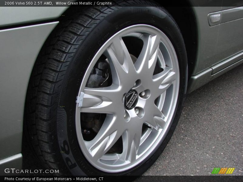 Willow Green Metallic / Graphite 2006 Volvo S60 2.5T AWD