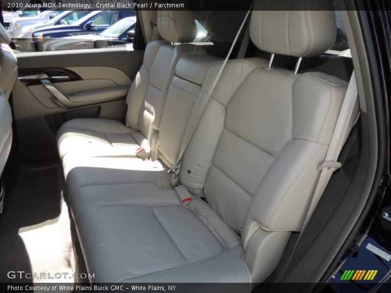 Crystal Black Pearl / Parchment 2010 Acura MDX Technology