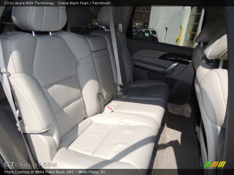Crystal Black Pearl / Parchment 2010 Acura MDX Technology