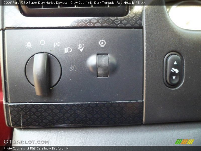 Dark Toreador Red Metallic / Black 2006 Ford F250 Super Duty Harley Davidson Crew Cab 4x4