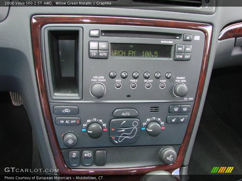 Willow Green Metallic / Graphite 2006 Volvo S60 2.5T AWD